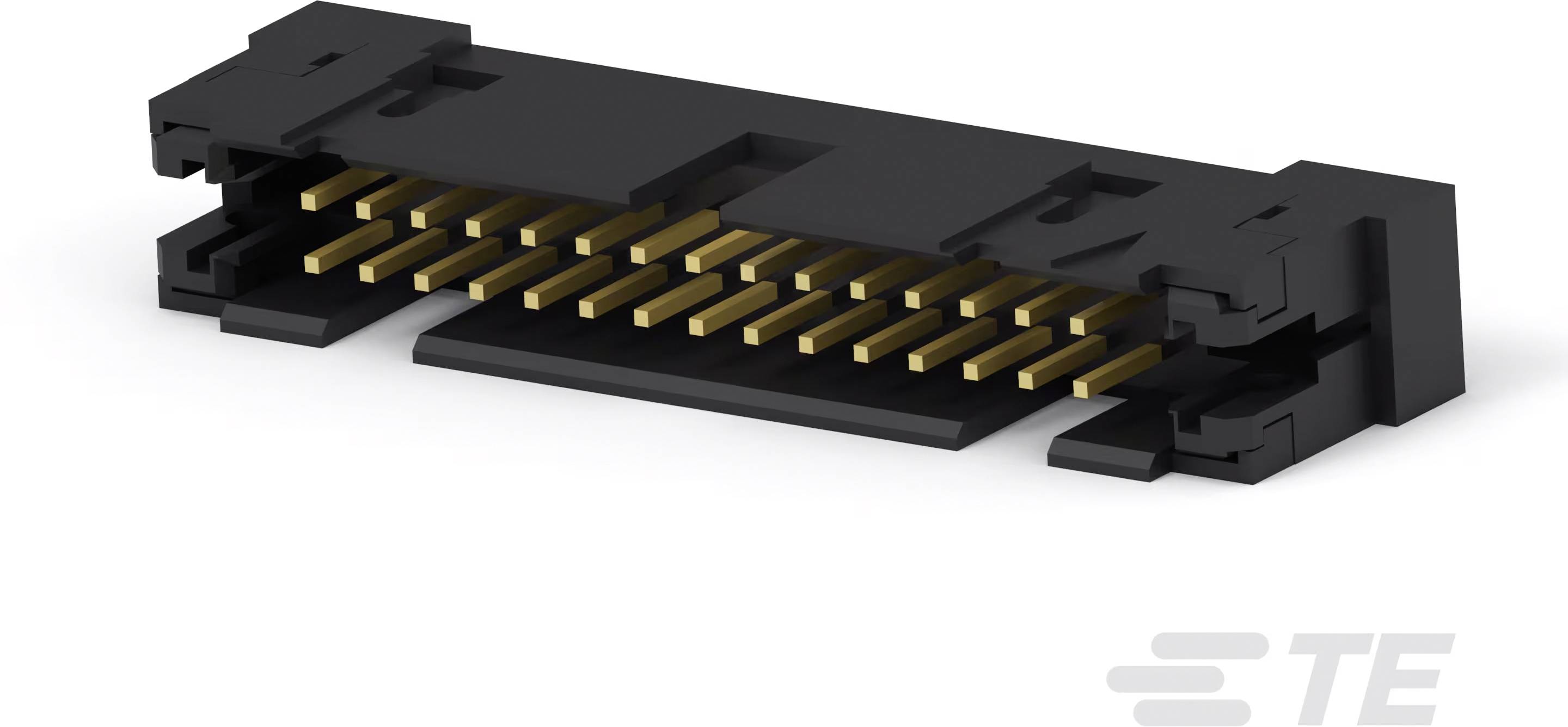 TE Connectivity Einbau-Stiftleiste (Standard) 2-111446-1 1 St. Tray