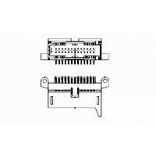TE Connectivity Einbau-Stiftleiste (Standard) 827880-3 1 St. Bulk