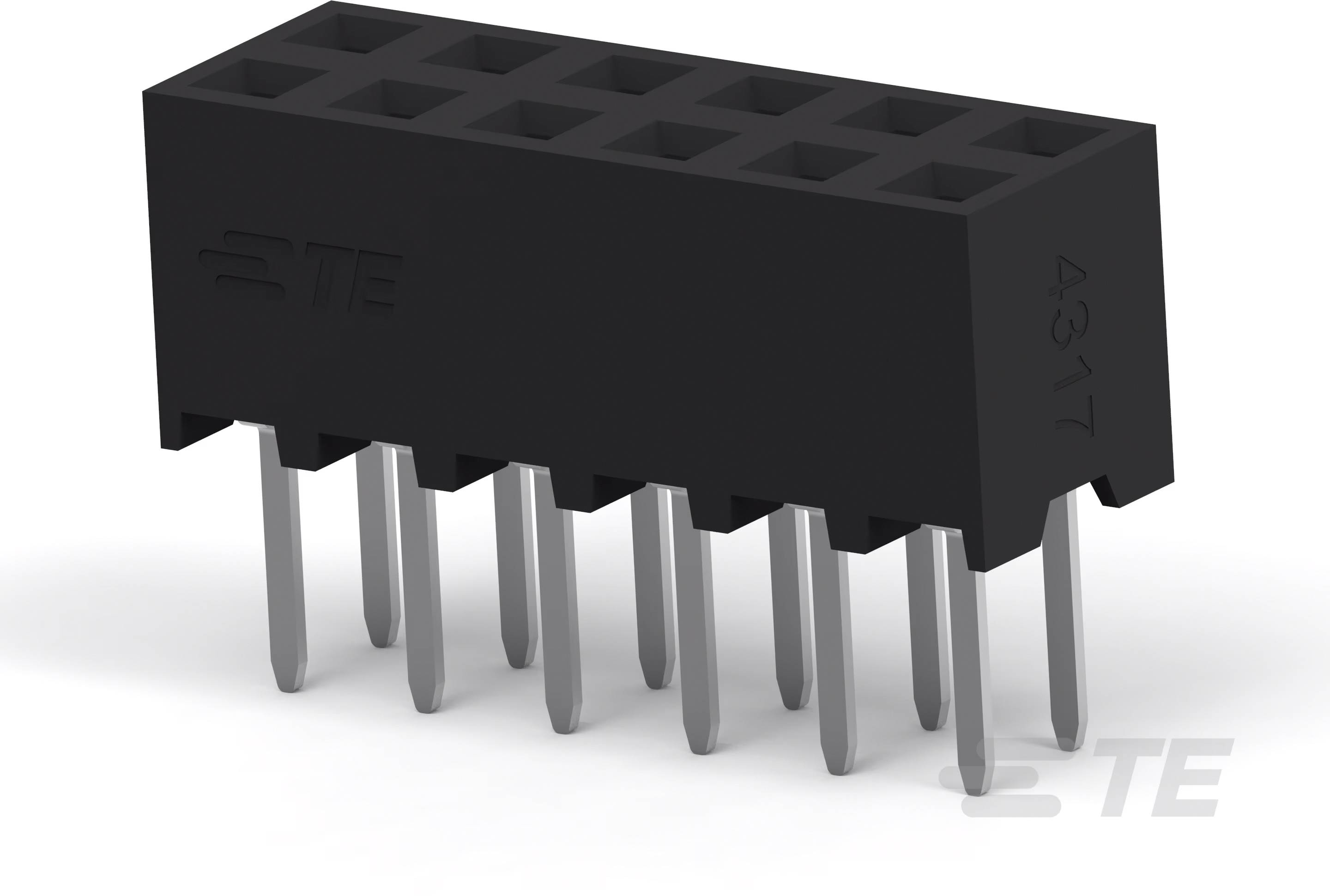 TE Connectivity Einbau-Buchsenleiste (Standard) 1-2314822-4 1 St. Tube