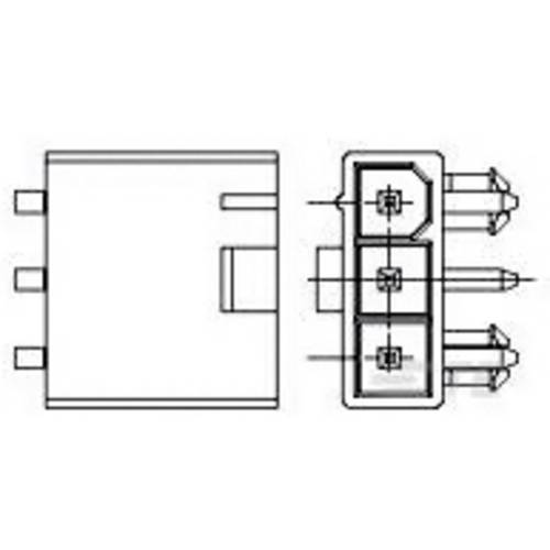Thumbnail - TE Connectivity Einbau-Stiftleiste (Standard) 2029154-3 1 St. Package