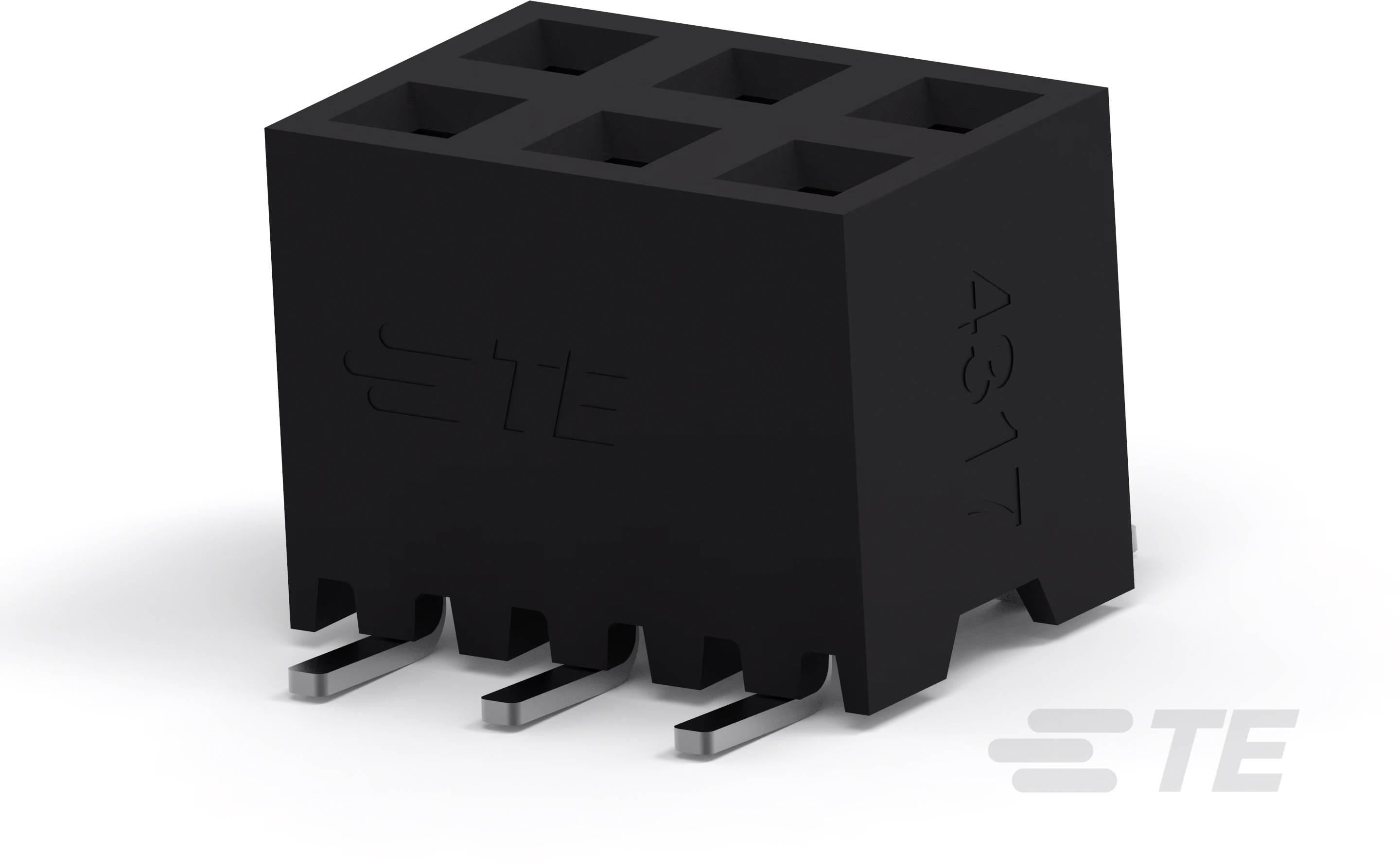 TE Connectivity Einbau-Buchsenleiste (Standard) 2307819-6 1 St. Tape on Full reel