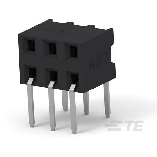 TE Connectivity Einbau-Buchsenleiste (Standard) 2314924-6 1 St. Tape on Full reel