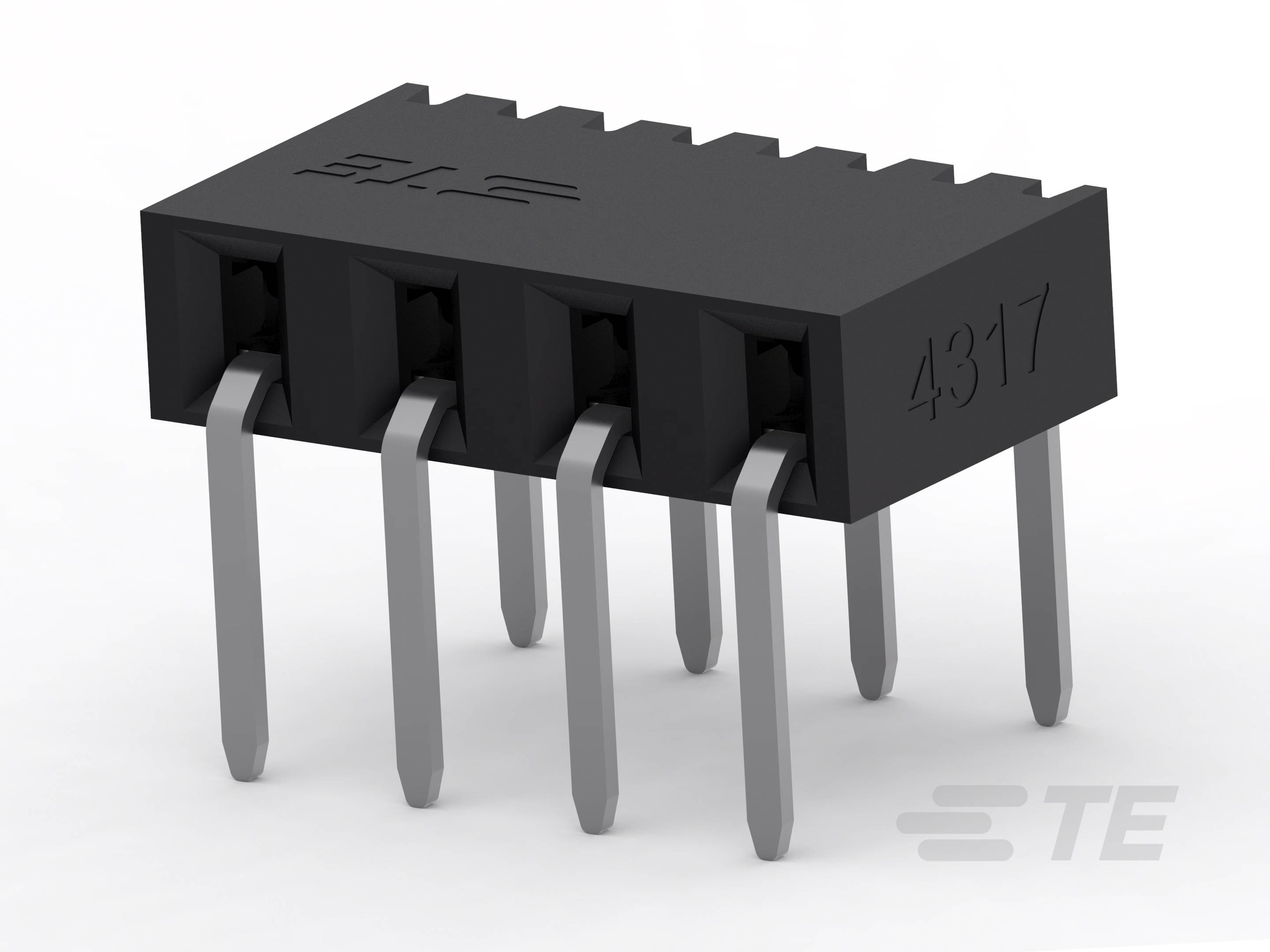 TE Connectivity Einbau-Buchsenleiste (Standard) 2314928-4 1 St. Tube