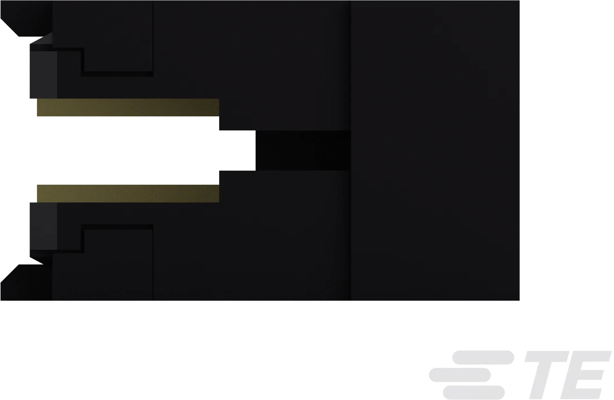 TE Connectivity Einbau-Stiftleiste (Standard) 1-111446-4 1 St. Tray