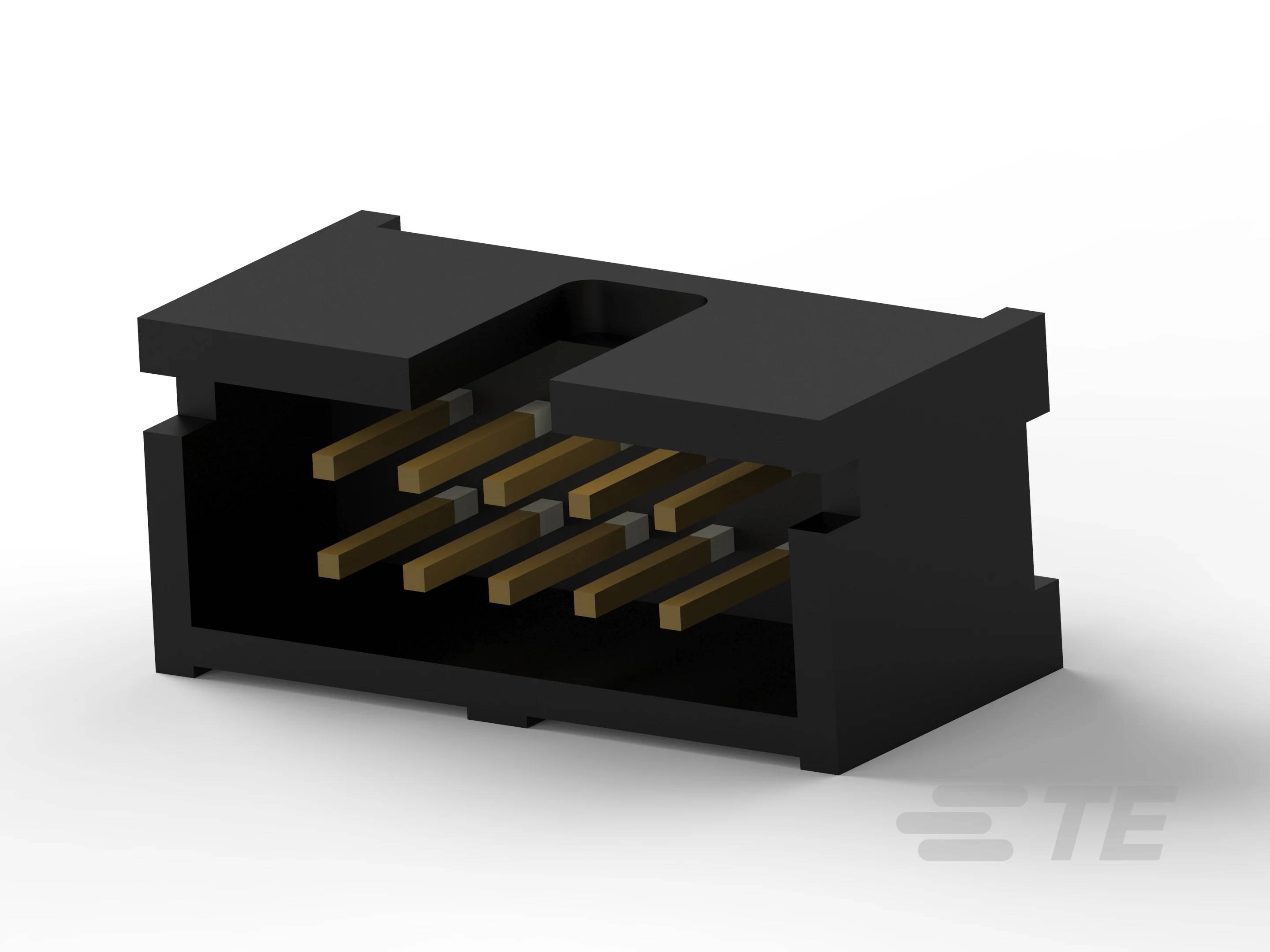 TE Connectivity Einbau-Stiftleiste (Standard) 5103310-1 1 St. Tube