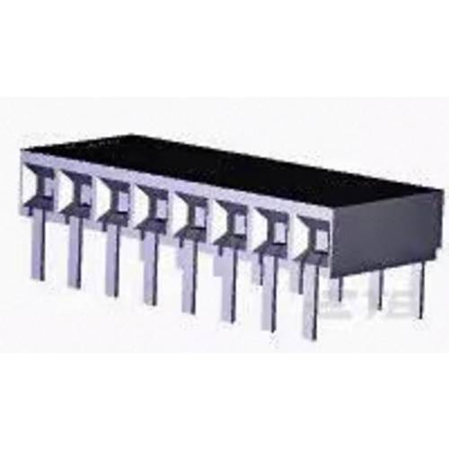 TE Connectivity Buchsenleiste (Standard) 5535676-7 1 St. Tube