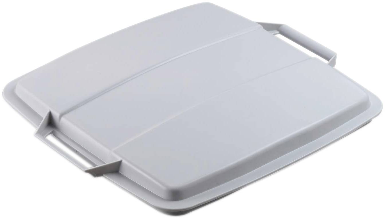 Durable Durabin Eco 90 1800506050 Deckel Kunststoff (B x H x T) 507 x 60 x 470 mm Grau 1 St.