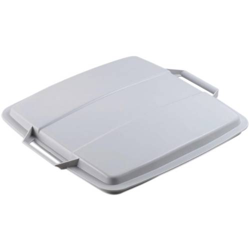 Durable Durabin Eco 90 1800506050 Deckel Kunststoff (B x H x T) 507 x 60 x 470 mm Grau 1 St.