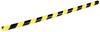 Durable 1100130 Eckschutz Schwarz, Gelb (L x B x H) 1000 x 40 x 30 mm