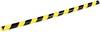 Durable 1109130 Schutzprofil Schwarz, Gelb (L x B x H) 1000 x 40 x 32 mm