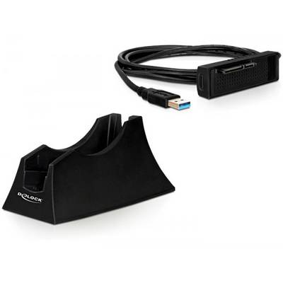 Delock 61858 SATA 6 Gb/s, DC-Buchse 3.5 mm Festplatten-Dockingstation-0