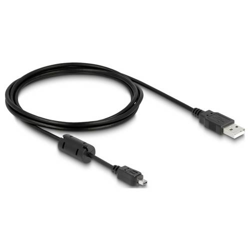 Thumbnail - Delock USB-Kabel USB-Mini-B Stecker, USB-A Stecker 1.50 m 82208