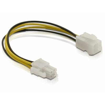 Delock Strom Anschlusskabel 15 cm Mehrfarbig-0