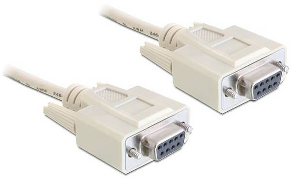 Delock Seriell Anschlusskabel USB-C® Stecker 5 m Grau 84250 Schraubverbindung Verbindungskabel