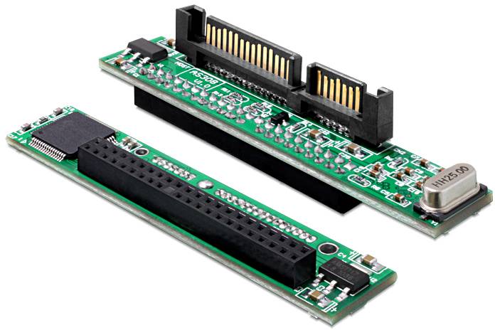 Delock 61987 Convertitore di interfaccia [1x Spina IDE a 44 poli - 1x SATA]