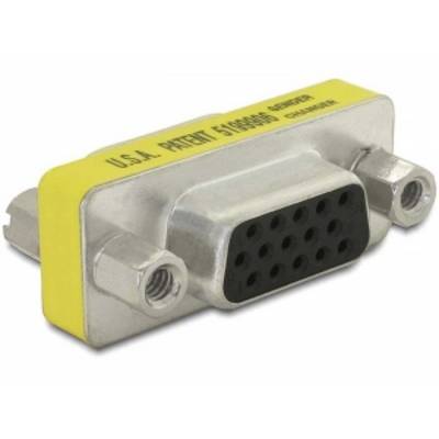 '9-poliger Verbinder-Stecker, beschriftet mit U.S.A PATENT 5192808, D-SUB Adapter.'