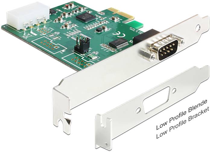 Delock 89333 PCI-Express Karte RS232 PCIe-0