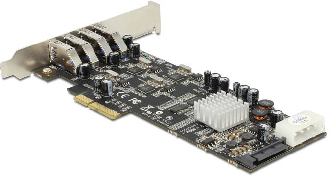 Delock 89365 PCI-Express Karte USB-A (USB 3.2 Gen 1) PCIe-2