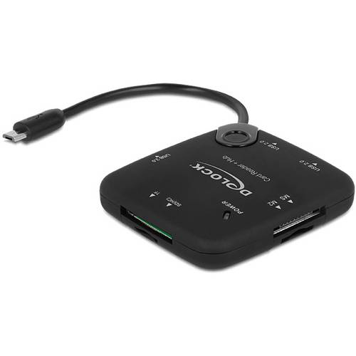 Thumbnail - Delock 65529 Externer Speicherkartenleser USB-A Schwarz