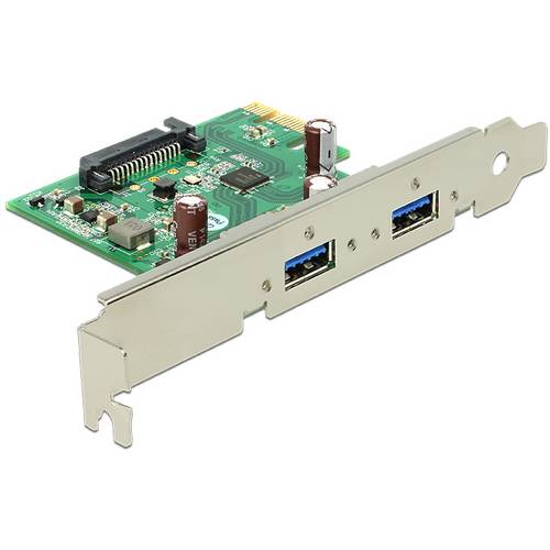 Delock 89391 PCI-Express Karte USB-A (USB 3.2 Gen 1) PCIe