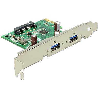 Delock 89391 PCI-Express Karte USB-A (USB 3.2 Gen 1) PCIe-0