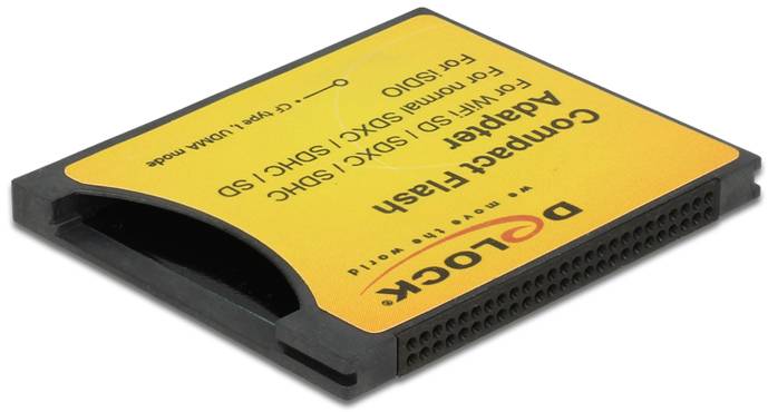 Delock - Kartenadapter (SD, SDHC, SDXC) - CompactFlash-1