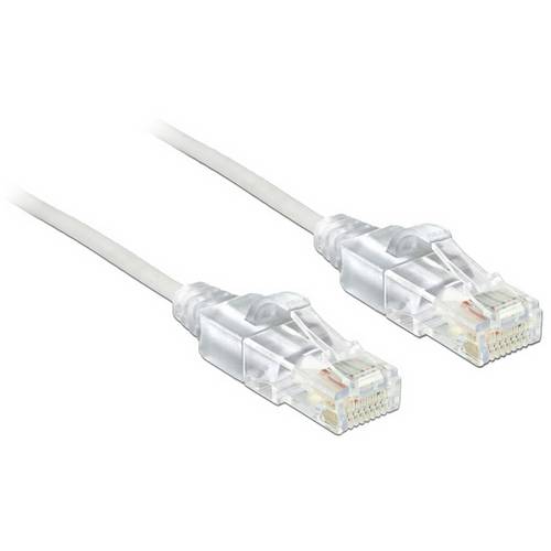 Thumbnail - Delock 83780 RJ45 Netzwerkkabel, Patchkabel CAT 6 U/UTP 0.50 m Weiß 1 St.