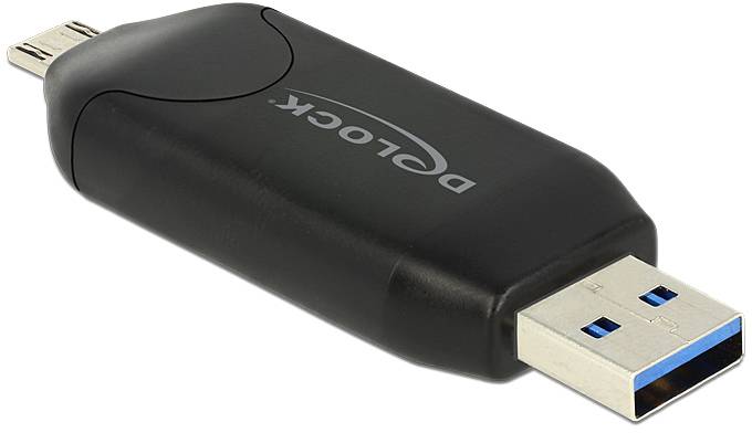 Delock 91734 Externer Speicherkartenleser Schwarz