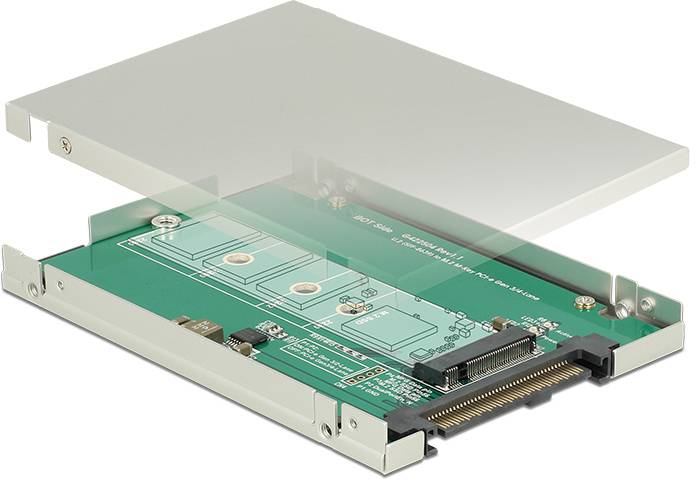 Thumbnail - Delock 62710 Schnittstellen-Konverter [1x U.2 - 1x M2]