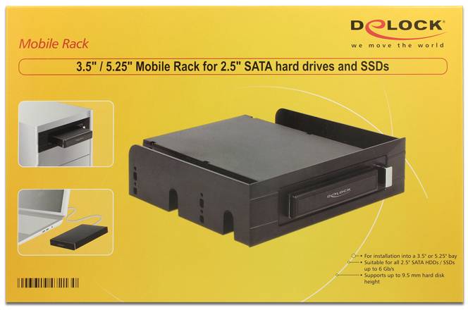 Delock 47213 Festplatten-Wechselrahmen SATA-3