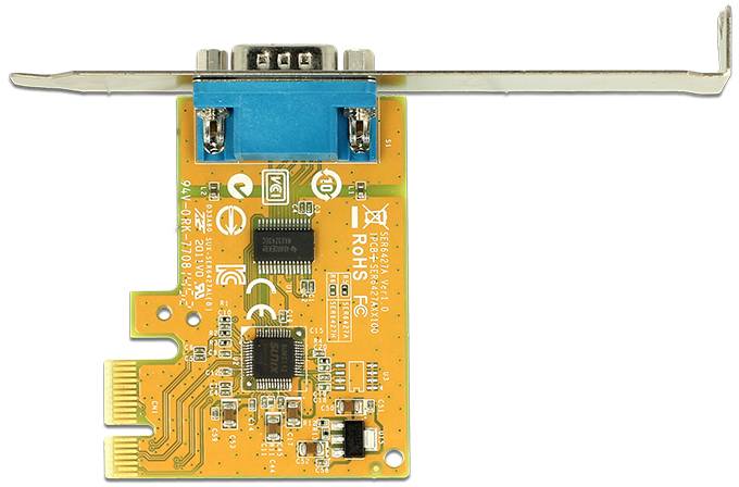 Delock 89444 PCI-Express Karte Seriell (9pol.) PCIe-3