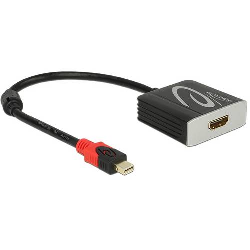 Thumbnail - Delock DisplayPort / HDMI Anschlusskabel DisplayPort Buchse, HDMI-A Buchse 0.2 m Schwarz 62735 4K UHD DisplayPort-Kabel