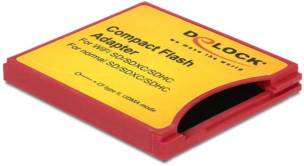 Compact-Flash-Adapter für SD, SDHC, SDXC...
