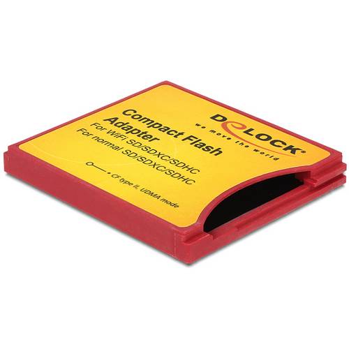 Thumbnail - Delock 62542 Externer Speicherkartenleser Rot, Gelb