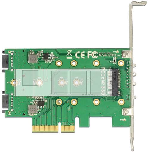 Delock 89518 PCI-Express Karte M.2, SATA PCIe-4