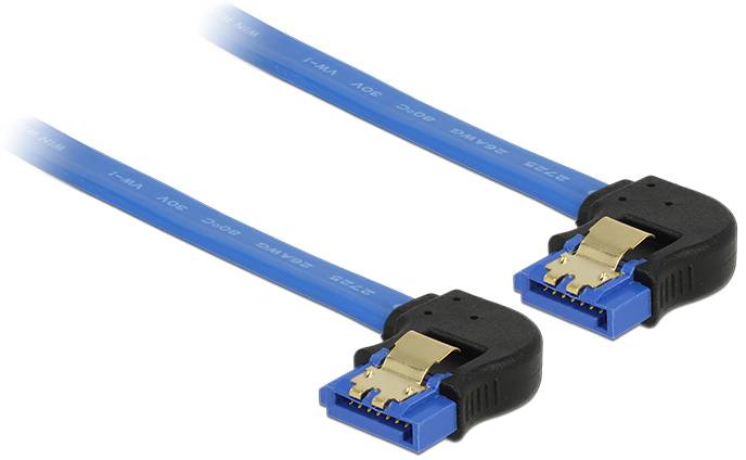 Delock Festplatten Anschlusskabel 0.3 m Schwarz, Blau