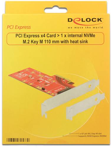 Delock 89577 PCI-Express Karte M.2 PCIe-5
