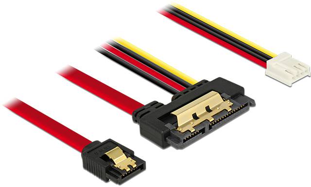 Delock Festplatten Anschlusskabel 30 cm Schwarz