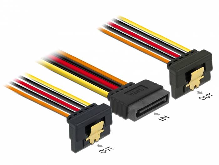 Delock Festplatten Anschlusskabel 30 cm Mehrfarbig-2