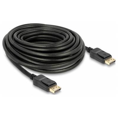 'Schwarzes DisplayPort-Kabel'