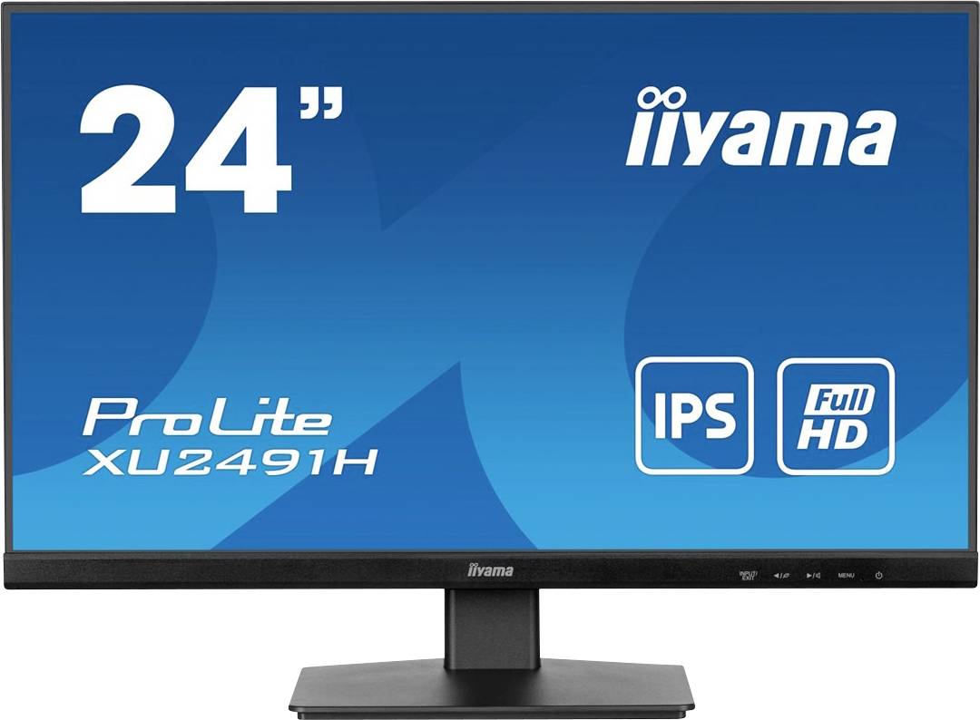 Iiyama ProLite XU2491H-B1 LED-Monitor EEK E (A - G) 60.5 cm (23.8 Zoll) 1920 x 1080 Pixel 16:9 0.5 ms HDMI®, DisplayPort