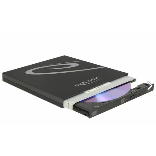 Thumbnail - Delock 42595 Externes Laufwerksgehäuse 13.34 cm (5.25 Zoll) Schwarz