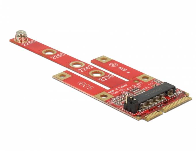 Delock 63384 Schnittstellen-Konverter [1x Mini PCIe - 1x M2]