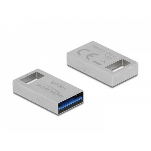 Thumbnail - Delock 54072 USB-Stick 128 GB Silber 54072 USB-A