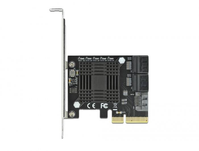 Delock 90498 PCI-Express Karte SATA PCIe-2