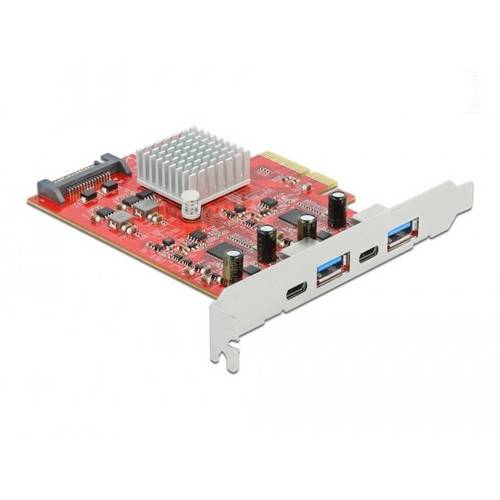 Delock 89041 PCI-Express Karte USB-A (USB 3.2 Gen 2) PCIe