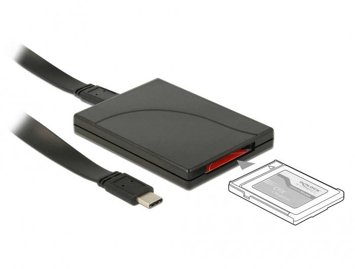 Delock USB Type-C Card Reader fuer CFexpress Speicherkarten-1