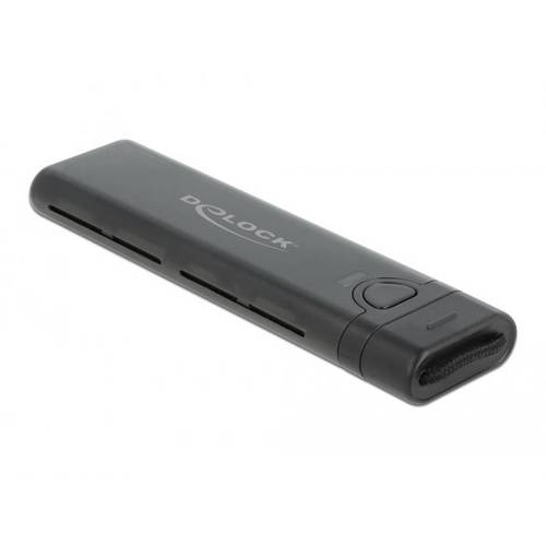 Thumbnail - Delock 42635 Externes Gehäuse für M.2 PCIe NVMe SSD USB-C®, M.2 10 GBit/s 2260, 2230, 2242, 2280 42635