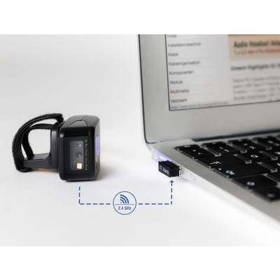 Delock 90508 2D Barcode-Scanner Bluetooth®, Kabelgebunden 1D, 2D LED Schwarz Hand-Scanner-3