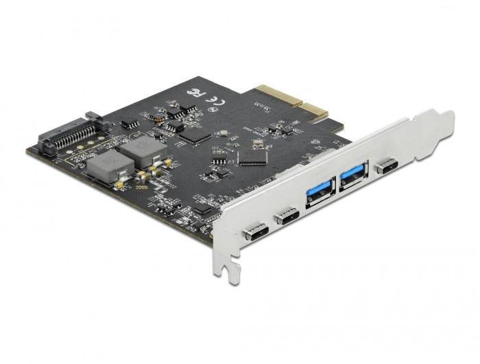 Delock 89074 PCI-Express Karte USB-A (USB 3.2 Gen 2) PCIe
